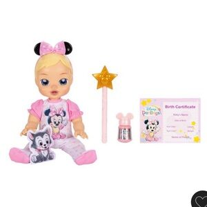 Disney Darlings Minnie Mouse - Blonde hair/blue eyes